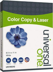 Universal One - 8-1/2" x 11" White Copy Paper - Use with Laser Printers, Copiers - Benchmark Tooling
