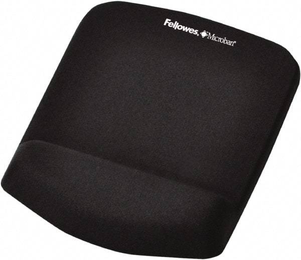 FELLOWES - Black Mouse Pad/Wrist Rest - Use with Mouse - Benchmark Tooling