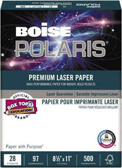 Boise - 8-1/2" x 11" White Copy Paper - Use with Copiers, Laser Printers - Benchmark Tooling