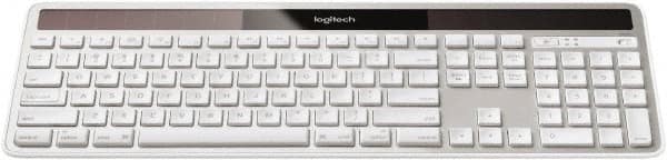 Logitech - Silver Wireless Keyboard - Use with Mac OS X 10.4 & Later - Benchmark Tooling