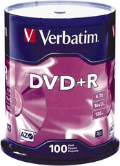 Verbatim - Silver DVD+R Disc - Use with CD, DVD - Benchmark Tooling