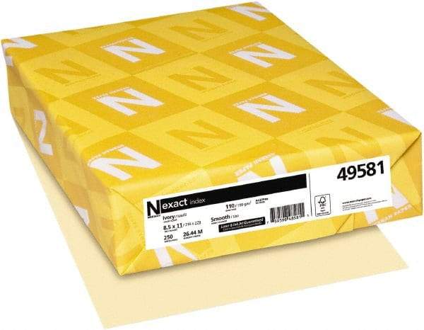 Neenah Paper - 8-1/2" x 11" Ivory Copy Paper - Use with Laser Printers, Copiers, Inkjet Printers - Benchmark Tooling