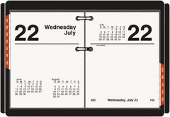 AT-A-GLANCE - 183 Sheet, 3 x 3-3/4", Desk Calendar Refill - White - Benchmark Tooling