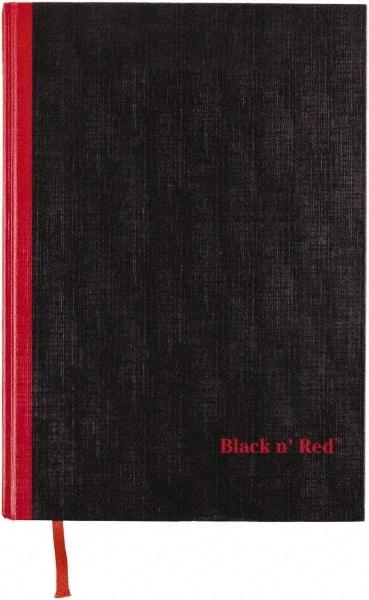 Black n Red - 96 Sheet, 8-1/4 x 11-3/4", Case Bound Notebook - Black - Benchmark Tooling