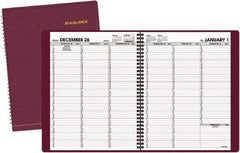 AT-A-GLANCE - 52 Sheet, 8-1/4 x 10-7/8", Appointment Book - Winestone - Benchmark Tooling