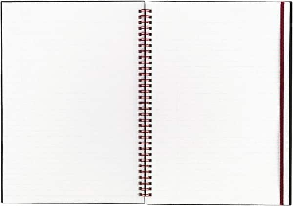 Black n Red - 70 Sheet, 8-1/4 x 11-3/4", Legal (Style) Notebook - Black - Benchmark Tooling