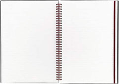 Black n Red - 70 Sheet, 8-1/4 x 11-3/4", Legal (Style) Notebook - Black - Benchmark Tooling