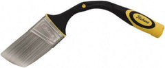 Richard - 2-1/2" Angle/Flat Nylon/Polyester Angular Brush - 3" Bristle Length, 8" Rubber Sash Handle - Benchmark Tooling