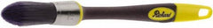 Richard - 7/8" Oval Polyester Trim Brush - 2-1/8" Bristle Length, 7" Rubber Sash Handle - Benchmark Tooling