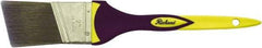 Richard - 2" Angled Polyester Angular Brush - 2-1/2" Bristle Length, 8" Rubber Sash Handle - Benchmark Tooling