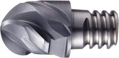 OSG - PXBE Grade XP3320 Carbide Ball Nose Milling Tip Insert - SiC Finish, 3 Flutes, 3/4" Cutting Diam, 0.525" Depth of Cut - Benchmark Tooling