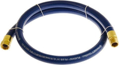 Continental ContiTech - 3/4" ID x 1.11" OD 5' Long Multipurpose Air Hose - MNPT x FNPT Ends, 250 Working psi, -10 to 158°F, 3/4" Fitting, Blue - Benchmark Tooling