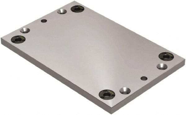 Jergens - 15" Long x 10" Wide Steel Fixture Plate - 3/4" Plate Thickness - Benchmark Tooling