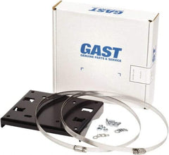 Gast - Air Compressor Riser Mounting Kit - Use with Gast 48/56 Frame Piston Pumps - Benchmark Tooling