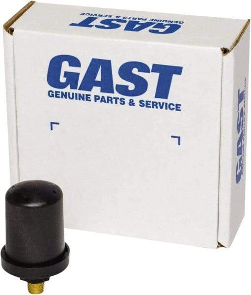 Gast - 1/4 NPT Air Compressor Filter/Muffler Assembly - Use with Gast 48/56 Frame Piston Pumps - Benchmark Tooling