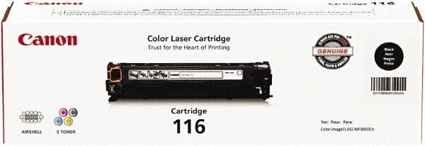 Canon - Black Toner Cartridge - Use with Canon imageCLASS MF8050Cn, MF8080Cw - Benchmark Tooling