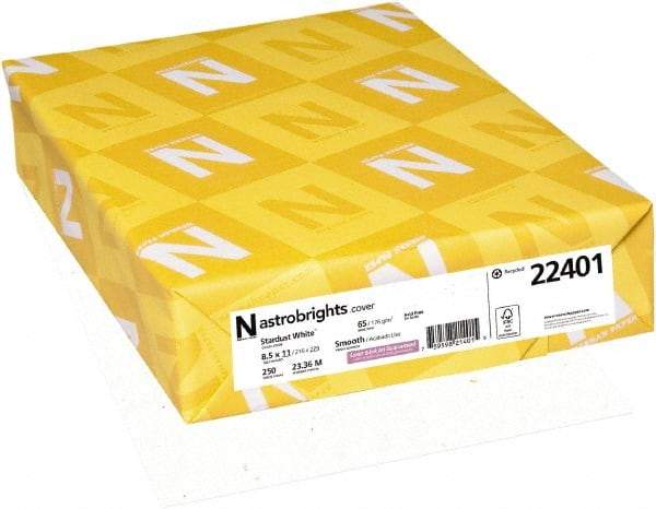 Neenah Paper - 8-1/2" x 11" Stardust White Copy Paper - Use with Inkjet Printers, Laser Printers, Copiers - Benchmark Tooling