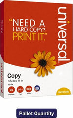 UNIVERSAL - 8-1/2" x 11" White Copy Paper - Use with Laser Printers, Inkjet Printers, Copiers - Benchmark Tooling