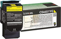 Lexmark - Yellow Toner Cartridge - Use with Lexmark C544dn, C544dtn, C544dw, C544n, X544dn, X544dtn, X544dw, X544n - Benchmark Tooling