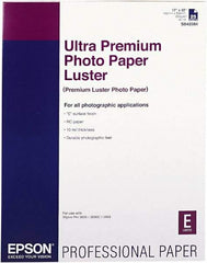 Epson - 17" x 22" White Photo Paper - Use with Inkjet Printers - Benchmark Tooling