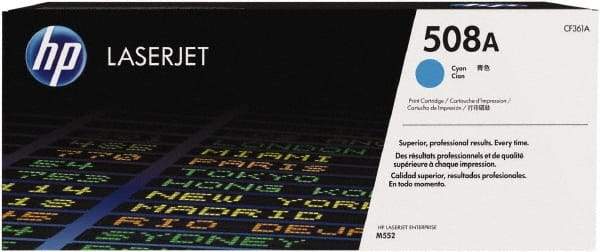 Hewlett-Packard - Cyan Toner Cartridge - Use with HP Color LaserJet M553 - Benchmark Tooling