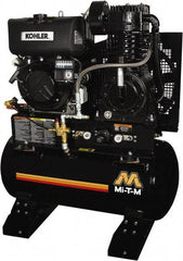 MI-T-M - Stationary Gas Air Compressors Horsepower: 9.0 Cubic Feet per Minute: 29.00 - Benchmark Tooling