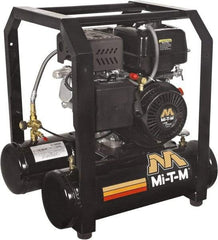 MI-T-M - Stationary Gas Air Compressors Horsepower: 4 Cubic Feet per Minute: 4.80 - Benchmark Tooling