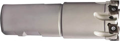 Sumitomo - 1" Cut Diam, 2.281" Shank Diam, 4.34" OAL, Indexable Square Shoulder End Mill - LNEX1306.. Inserts, Weldon Shank, 90° Lead Angle, Series TSX - Benchmark Tooling