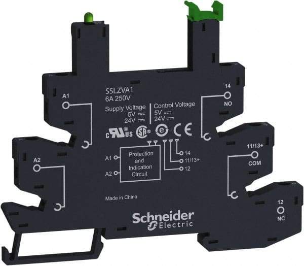 Schneider Electric - Relay Sockets Socket Shape: Flat Number of Pins: 5 - Benchmark Tooling