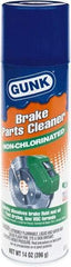 Gunk - Nonchlorinated Brake Parts Cleaner - 14 oz Aerosol Can with Straw - Benchmark Tooling