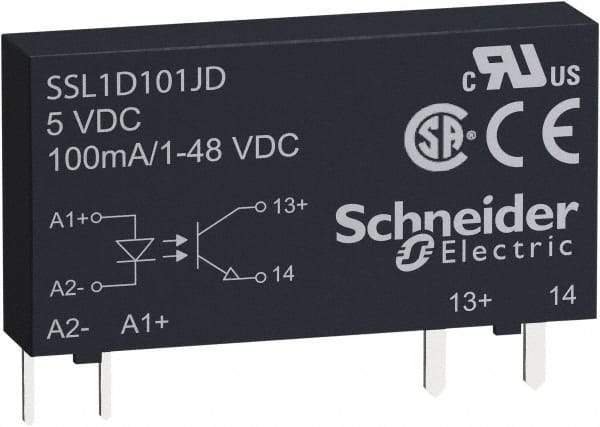 Schneider Electric - 1 Pole, 1NO, 3-12 VDC Control Relay - Benchmark Tooling