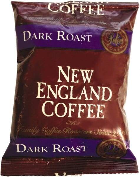 New England Coffee - Coffee Portion Packs, French Roast, 2.5 oz Pack, 24/Box - Benchmark Tooling