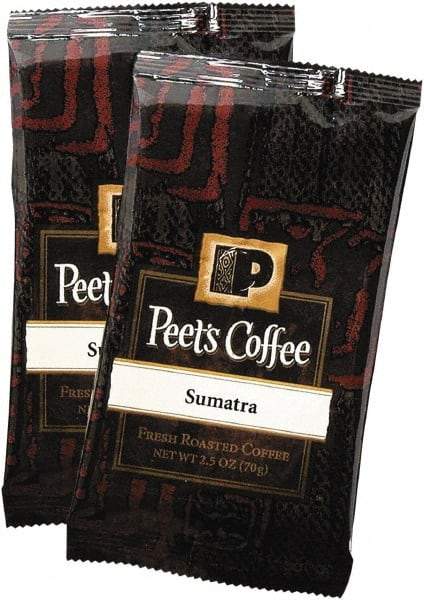 Peet's Coffee & Tea - Coffee Portion Packs, Sumatra, 2.5 oz Frack Pack, 18/Box - Benchmark Tooling