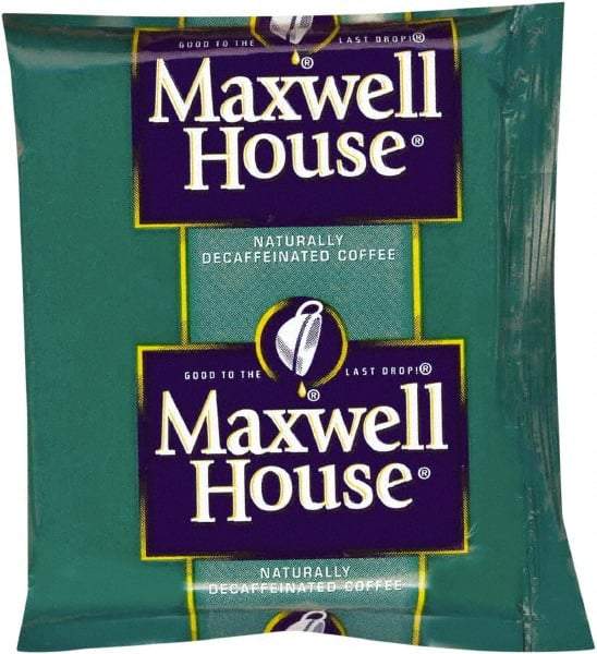 Maxwell House - Coffee, Original Roast Decaf, 1.1 oz Pack, 42/Carton - Benchmark Tooling