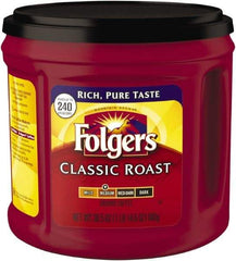 Folgers - Coffee, Classic Roast, Ground, 30.5 oz Canister - Benchmark Tooling