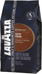 Lavazza - Super Crema Whole Bean Espresso Coffee, 2.2 Lb Bag, Vacuum-Packed - Benchmark Tooling