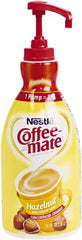 Coffee-Mate - Liquid Coffee Creamer, Hazelnut, 1.5 Liter Pump Bottle, 2/Carton - Benchmark Tooling