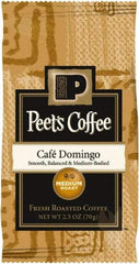 Peet's Coffee & Tea - Coffee Portion Packs, Caf\xE9 Domingo Blend, 2.5 oz Frack Pack, 18/Box - Benchmark Tooling