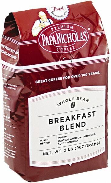 PapaNicholas - Premium Coffee, Whole Bean, Breakfast Blend - Benchmark Tooling