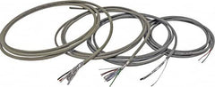 Value Collection - 22 AWG, 3 Wire, 1,000' OAL Shielded Automation & Communication Cable - PVC Insulation, Tinned Copper Conductor, 300 Volts, 0.19" OD - Benchmark Tooling