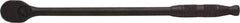 Proto - 3/8" Drive Pear Head Ratchet - Black Oxide Finish, 13" OAL, 90 Gear Teeth, Long Arm Handle, Reversible Head - Benchmark Tooling