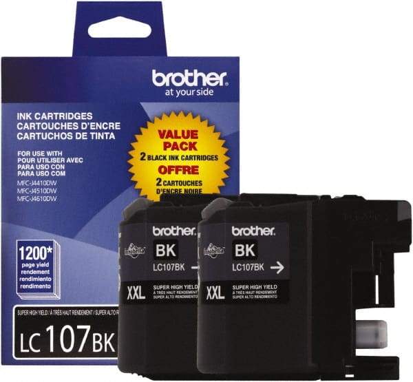 Brother - Black Ink Cartridge - Use with Brother MFC-J4310DW, J4410DW, J4510DW, J4610DW, J4710DW, J6520DW, J6720DW, J6920DW - Benchmark Tooling