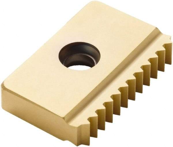 Seco - 3mm Pitch, Internal Thread, ISO Standard, 25NM CP500 Grade Thread Mill Insert - Carbide, TiAlN/TiN Coating - Benchmark Tooling