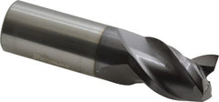 ProMax - 3/4", 1" LOC, 3/4" Shank Diam, 3" OAL, 3 Flute, Solid Carbide Square End Mill - Benchmark Tooling