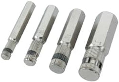 Proto - 4 Piece, 3/8" to 1", Internal Pipe Wrench Set - Inch Measurement Standard, Satin Chrome Finish - Benchmark Tooling