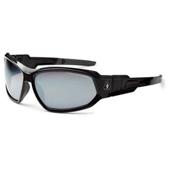 LOKI Silver Mirror Lens Black Safety Glasses // Goggles - Benchmark Tooling