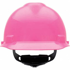 MSA - ANSI Type I Class E 4-Point Ratchet Short Brim Hard Hat - Benchmark Tooling