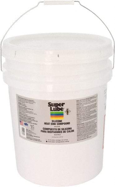 Synco Chemical - 30 Lb Pail Silicone Heat-Transfer Grease - White, High Dielectric Strength, 500°F Max Temp, - Benchmark Tooling