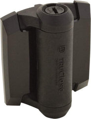 D&D Technologies - 3-3/4" Long x 3" Wide x 0.36" Thick, Gate Hinge - Polymer, Black Finish - Benchmark Tooling