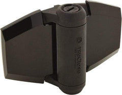 D&D Technologies - 3-3/4" Long x 5.2" Wide x 0.36" Thick, Gate Hinge - Polymer, Black Finish - Benchmark Tooling